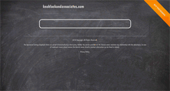 Desktop Screenshot of knoblockandassociates.com